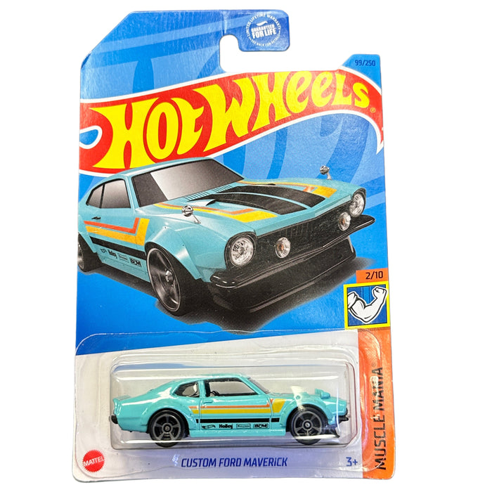 Hot Wheels American Power V2 1:64 Diecast Assorted (Ford, Chevy, Dodge, Mustang, Corvette, GMC, Jeep, Merc, Camaro)