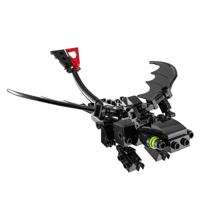 Night Fury Dragon - Custom MOC made using LEGO parts - Premium Custom LEGO Kit - Just $39.99! Shop now at Retro Gaming of Denver