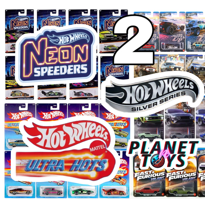 Hot Wheels Part 2 Silver Series / Ultra Hots / Neon Speeders / Holidays Assorted / Fast & Furious 1:64 - for just $1.99! 