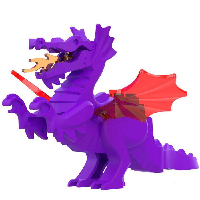 PURPLE MEDIEVAL DRAGONS - for just $5! 