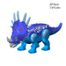 LARGE- BLUE TRICERATOPS - for just $15! 