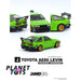 Toyota AE86 Levin Pandem Rocket Bunny Green Inno64 Scale 1/64 - for just $21.99! 