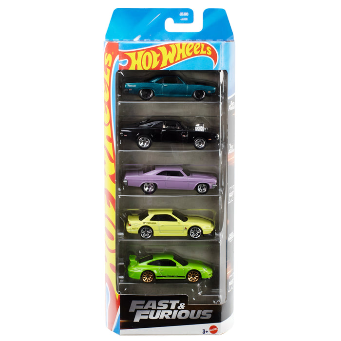 Hot Wheels / matchbox 5-cars Pack Assorted (Nissan, F1, Fast & Furious, Nightburnerz, Motor Show, & More) - for just $6.99! 