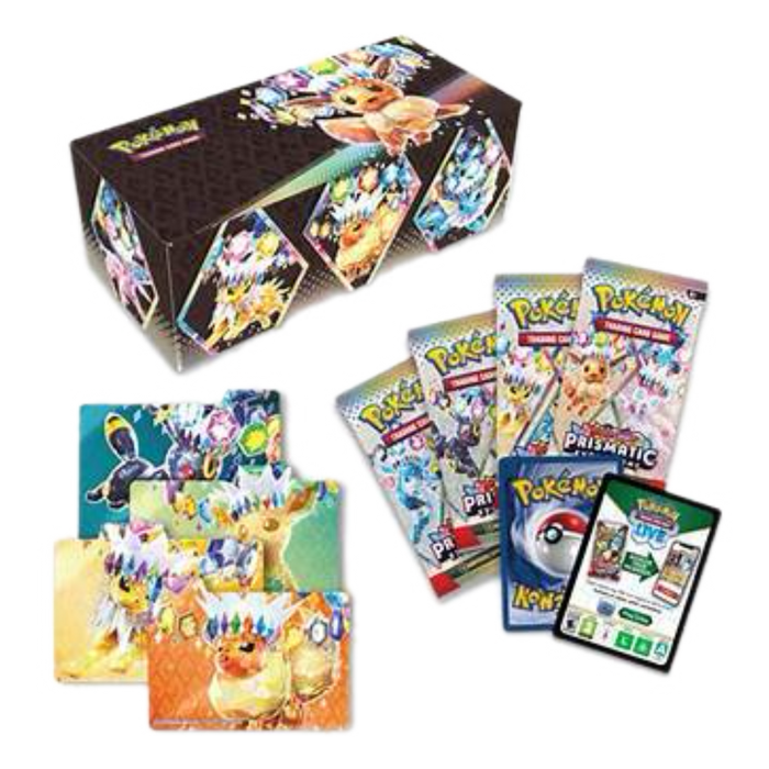 Pokemon TCG: Pokemon Scarlet and Violet 8.5 Prismatic Evolutions Surprise Box - for just $59.99! 