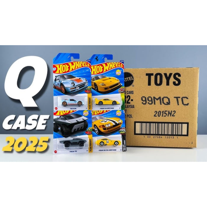 Hot Wheels Basic 2025 Q Case 72 Pcs - Factory Sealed Case - for just $125! 
