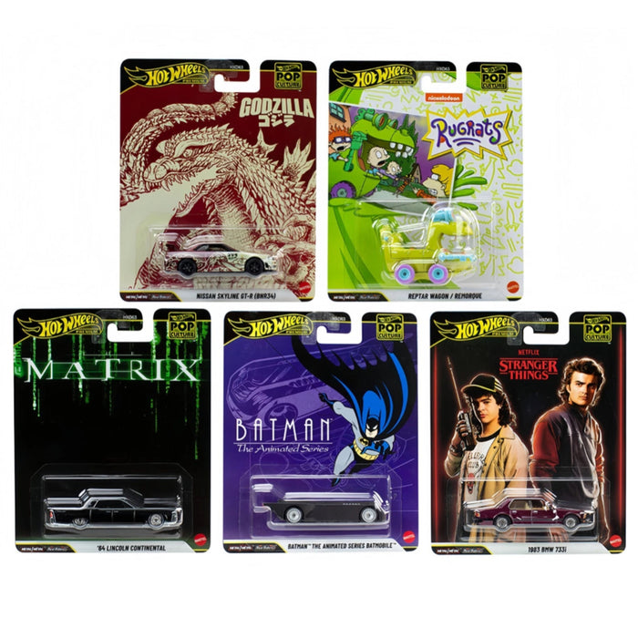 Hot Wheels Premium Pop Culture 1:64 Assorted Diecast - for just $6.99! 