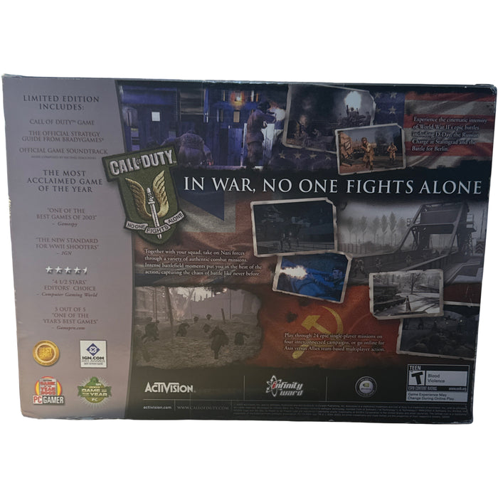 Call of Duty (Limited Edition Box Set) - PC - for just $72.99! 