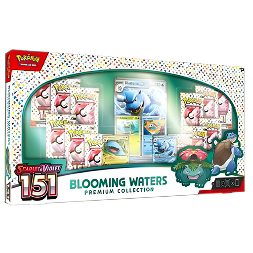 Pokemon TCG: 151 Blooming Waters Premium Collection Box **(RIP LIVE ONLY)** - for just $229.99! 