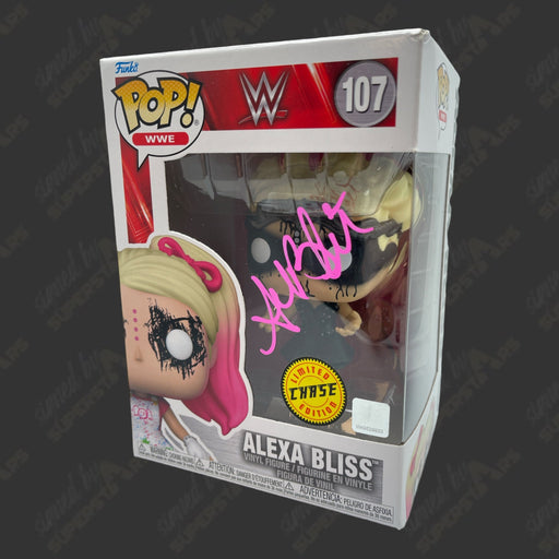 Alexa Bliss signed WWE Funko POP Figure #107 (Chase variant) - Premium  - Just $200! Shop now at Retro Gaming of Denver
