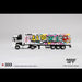 Mini GT 1:64 Mercedes-Benz Actros w/ 40 Ft Container LBWK Kuma Graffiti #333 - for just $139.99! 