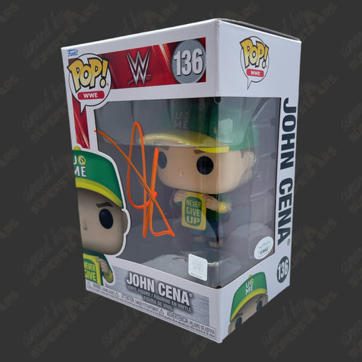 John Cena signed WWE Funko POP Figure #136 (w/ JSA) - Premium  - Just $240! Shop now at Retro Gaming of Denver