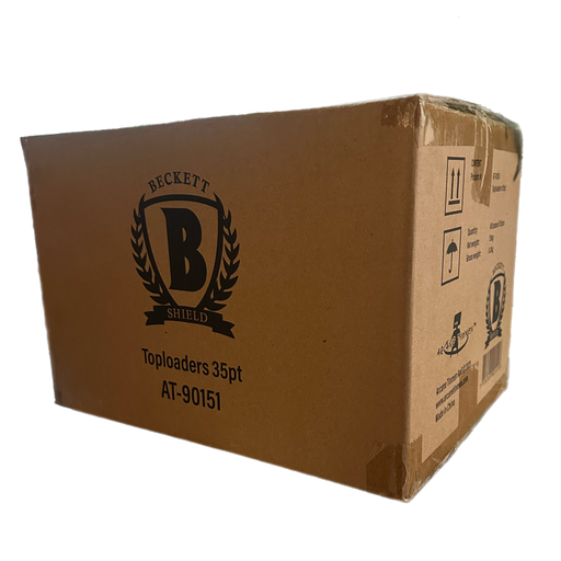 Beckett Shield Supplies - Toploaders Case (1,000 Top Loaders) - for just $109.99! 
