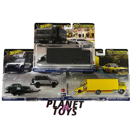 Hot Wheel Team Transport Mix A 2025 (Lamborghini, Toyota, Jaguar) - for just $54.99! 