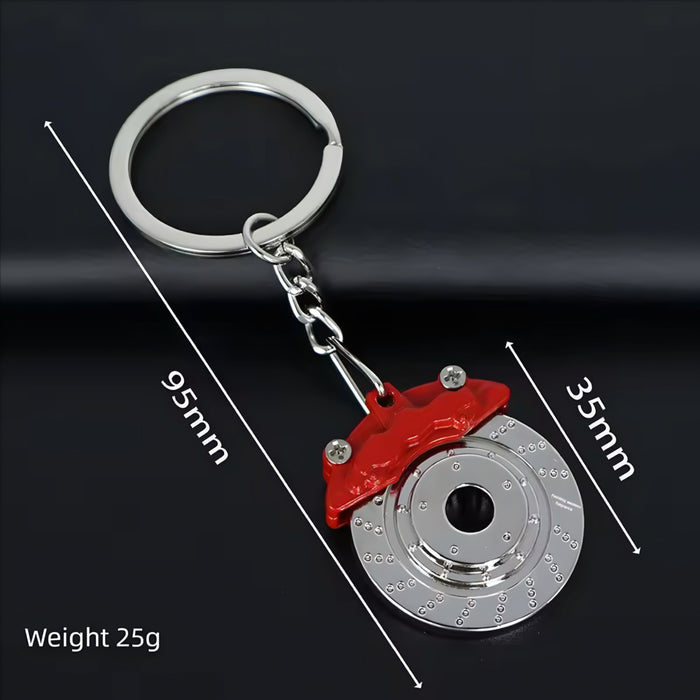 New 1PC Friend Gift Metal Car Parts Model Key Chain Brake Keyring Keychain - for just $3.99! 