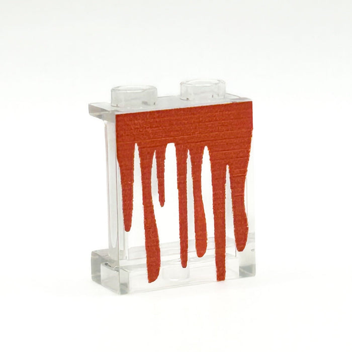 Window with Blood Dripping, Halloween - Custom Printed LEGO 1x2x2 Panel, B3 Customs - Just $2.49! Shop now at Retro Gaming of Denver