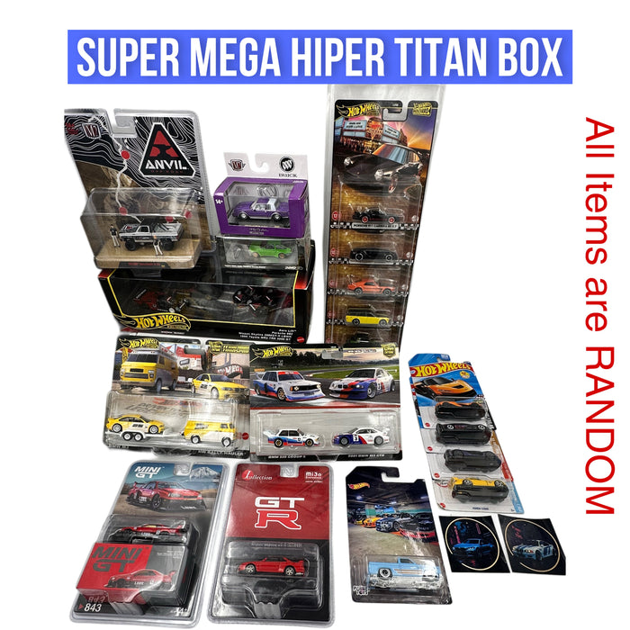 Planet n Toys Diecast Box 1:64 Assorted Collectible Hotwheels/Matchbox - for just $16.99! 