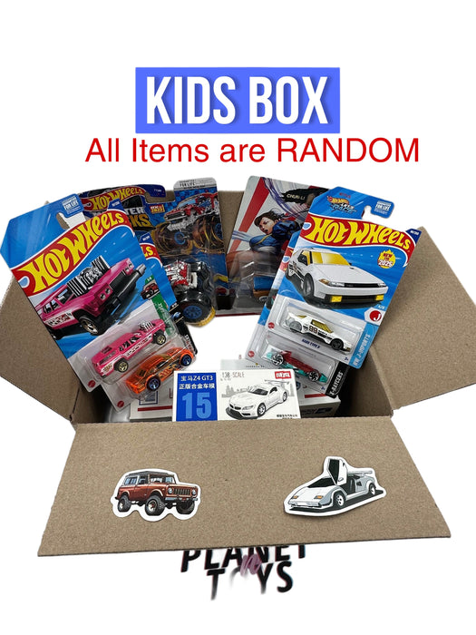 Planet n Toys Diecast Box 1:64 Assorted Collectible Hotwheels/Matchbox - for just $16.99! 