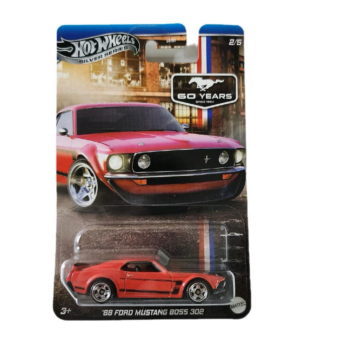 Hot Wheels Silver Series 60 Years Mustang Set 5/5 with Chase - for just $39.99! 