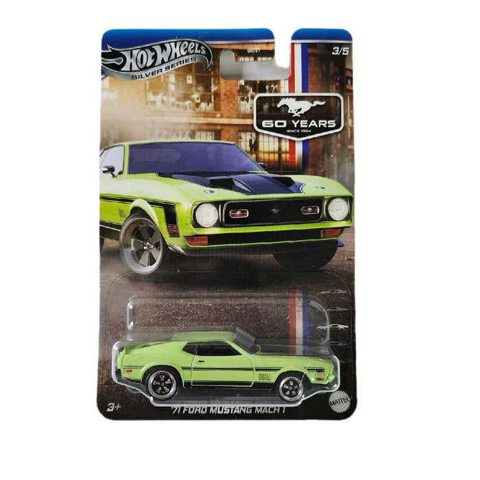 Hot Wheels Silver Series 60 Years Mustang Set 5/5 with Chase - for just $39.99! 