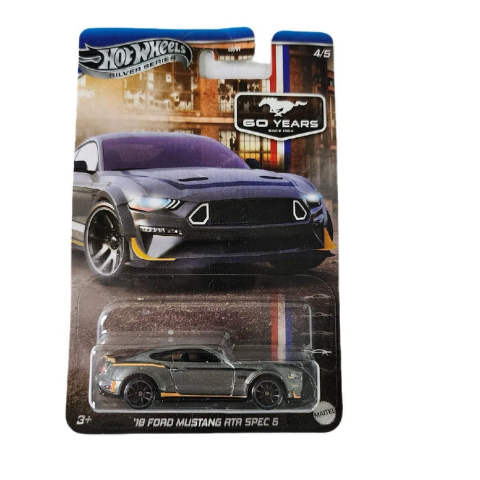 Hot Wheels Silver Series 60 Years Mustang Set 5/5 with Chase - for just $39.99! 