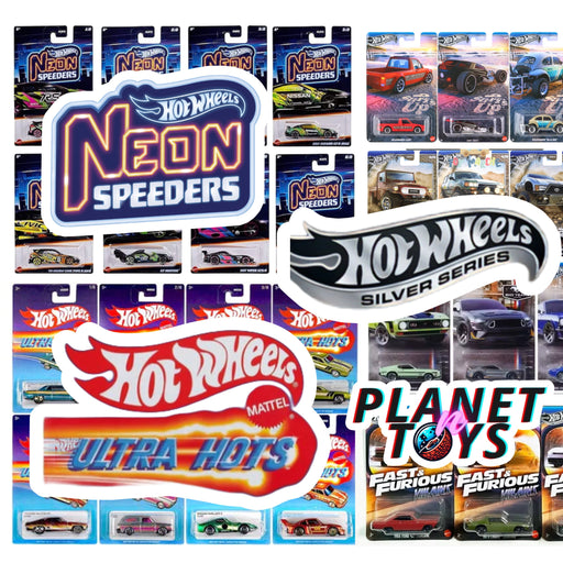 Hot Wheels Silver Series / Ultra Hots / Neon Speeders / Holidays Assorted / Fast & Furious 1:64 - for just $2.99! 
