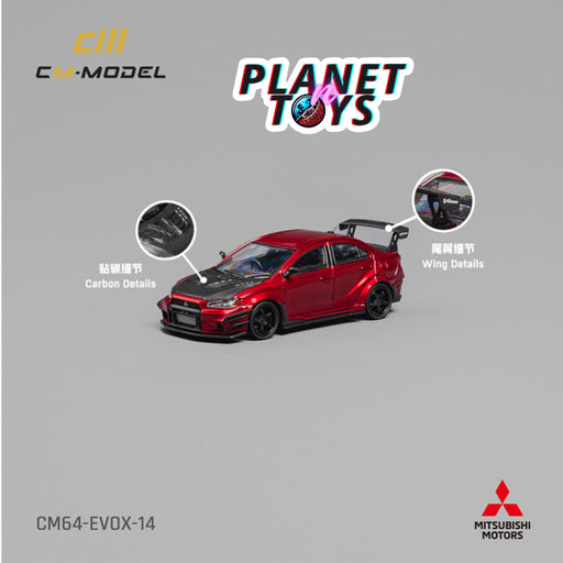 CM Model 1:64 Mitsubishi Lancer Evox Varis – Metalic Red – - for just $19.99! 