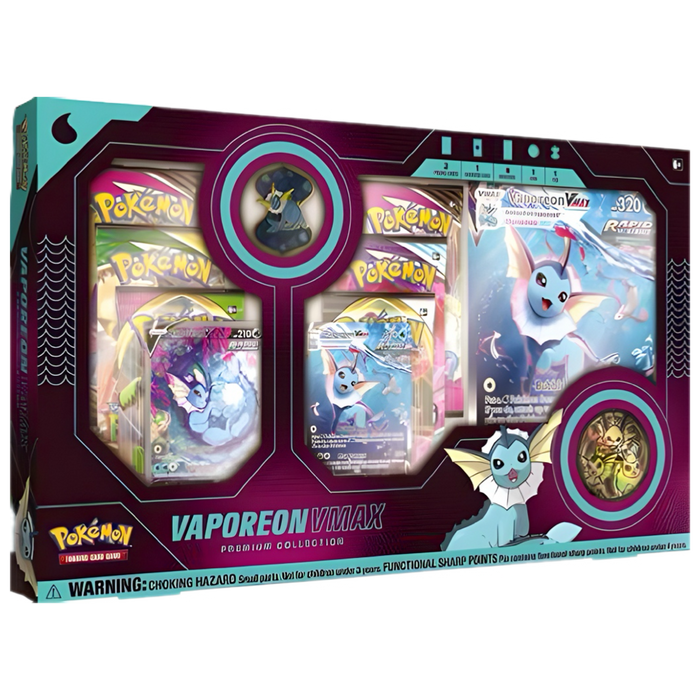 Pokemon TCG: Vaporeon, Flareon, or Jolteon VMAX Premium Collection Boxes - for just $364.99! 