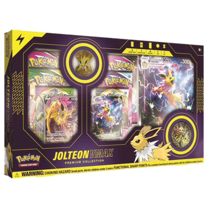 Pokemon TCG: Vaporeon, Flareon, or Jolteon VMAX Premium Collection Boxes - for just $364.99! 