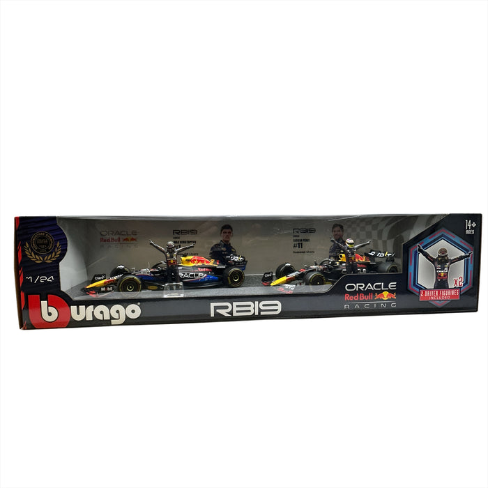 Bburago Formula One Racing 1:24 scale Race Cars with Driver Figures 2-Pack - for just $58.99! 