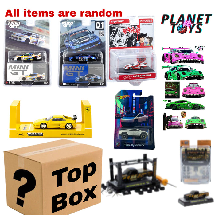 Planet n Toys Diecast Box 1:64 Assorted Collectible Hotwheels/Matchbox - for just $16.99! 