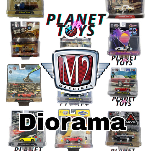 M2 Machines Diorama Assorted 1:64 - for just $16.99! 