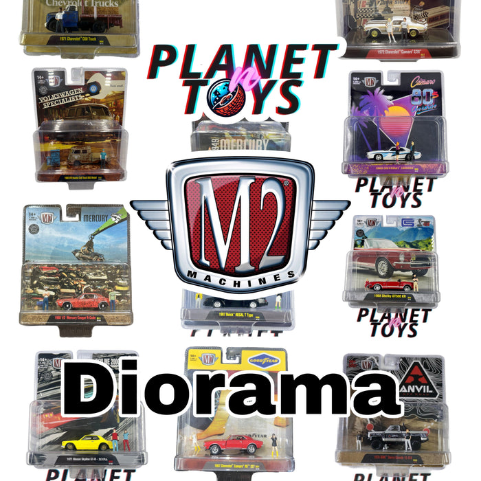 M2 Machines Diorama Assorted 1:64 - for just $16.99! 