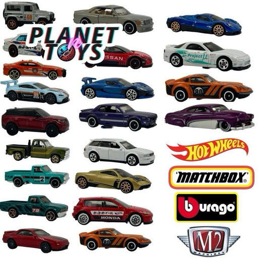 Hotwheels Assorted Loose Basic Mainlines Cars Variety Diecast Collectibles Scale 1:64 - Matchbox, Maisto, Majorrette, Jada, etc. - for just $5.99! 