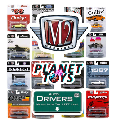 M2 Machines 1:64 Auto-Drivers Assorted - for just $7! 