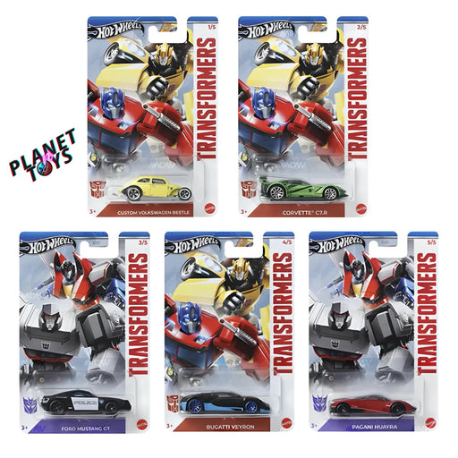 Hot Wheels Auto Robots Silver Series Set 5/5 - for just $28.99! 