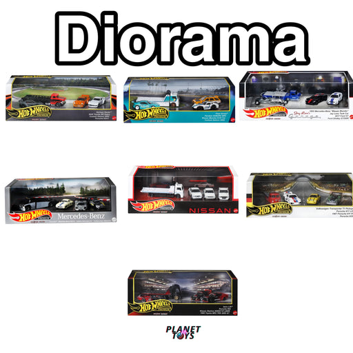 Hot Wheels Premium Diorama Set 1:64 Assorted - for just $29.99! 