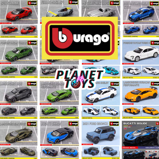 Bburago 1:64 Diecast Cars Assorted - for just $9.99! 