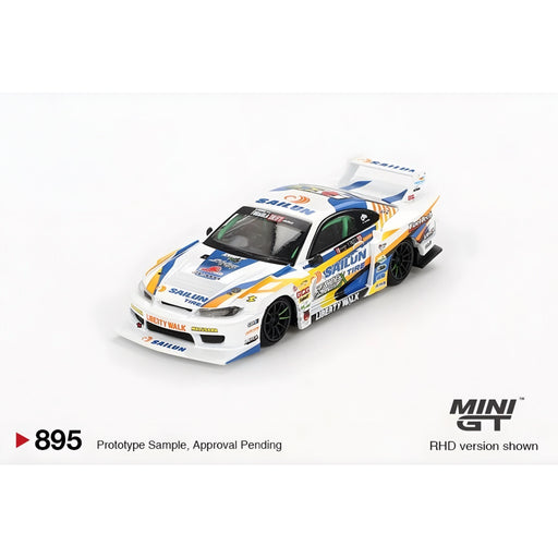 Mini GT 1:64 Nissan LB-Super Silhouette S15 SILVIA #555 2023 Formula Drift #895 - for just $15.99! 