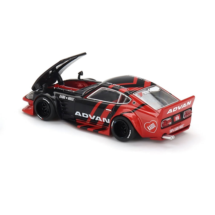 Kaido House x Mini GT 1:64 Nissan Fairlady Z Kaido GT ADVAN – Black #172 - for just $21.99! 