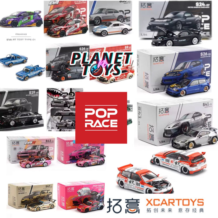 Pop Racer Assorted Models 1:64 Diecast Cars Ultra High-End Removable Parts - for just $25.99! 