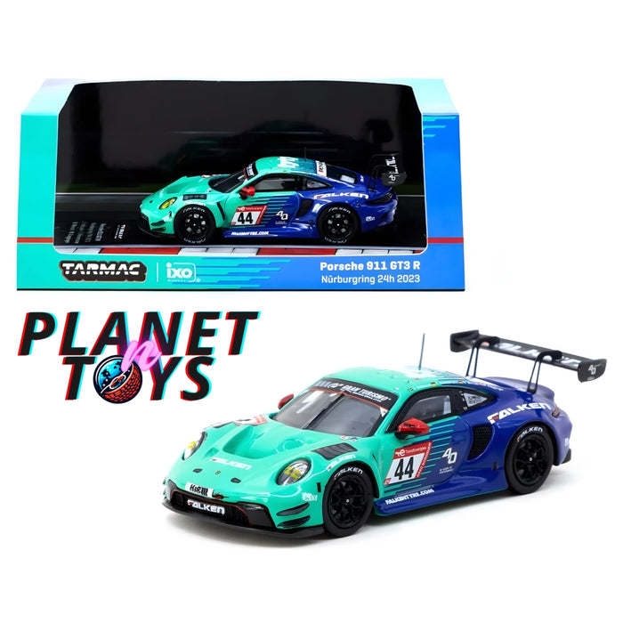 Tarmac Works 1:64 Porsche 911 GT3 R #44 Nurburgring 24h 2023 J. Eriksson / T. Heinemann / N. Menzel / M. Ragginger – IXO Models Collab – Hobby64 - for just $26.99! 
