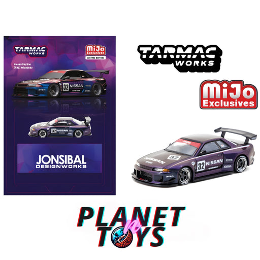 Tarmac Works 1:64 Nissan GTR (R32) Widebody Jonsibal – Midnight purple - for just $19.99! 