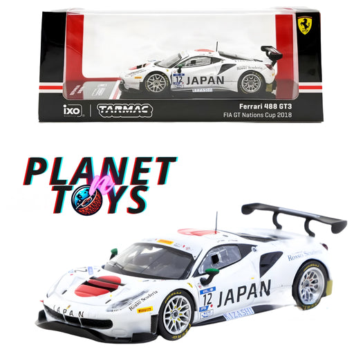 Tarmac Works 1:64 Ferrari 488 GT3 FIA GT Nations Cup 2018 Japan - for just $31.99! 