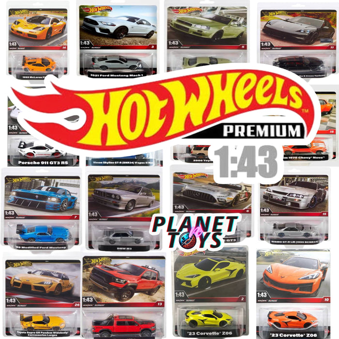Hot Wheels Premium 1/43 Car Culture 1:43 Scale Assorted - for just $28.50! 