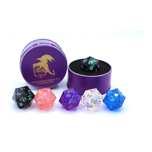 Quest's Reward Mystery Dice - Sharp Resin D20s - Premium  - Just $10.99! Shop now at Retro Gaming of Denver