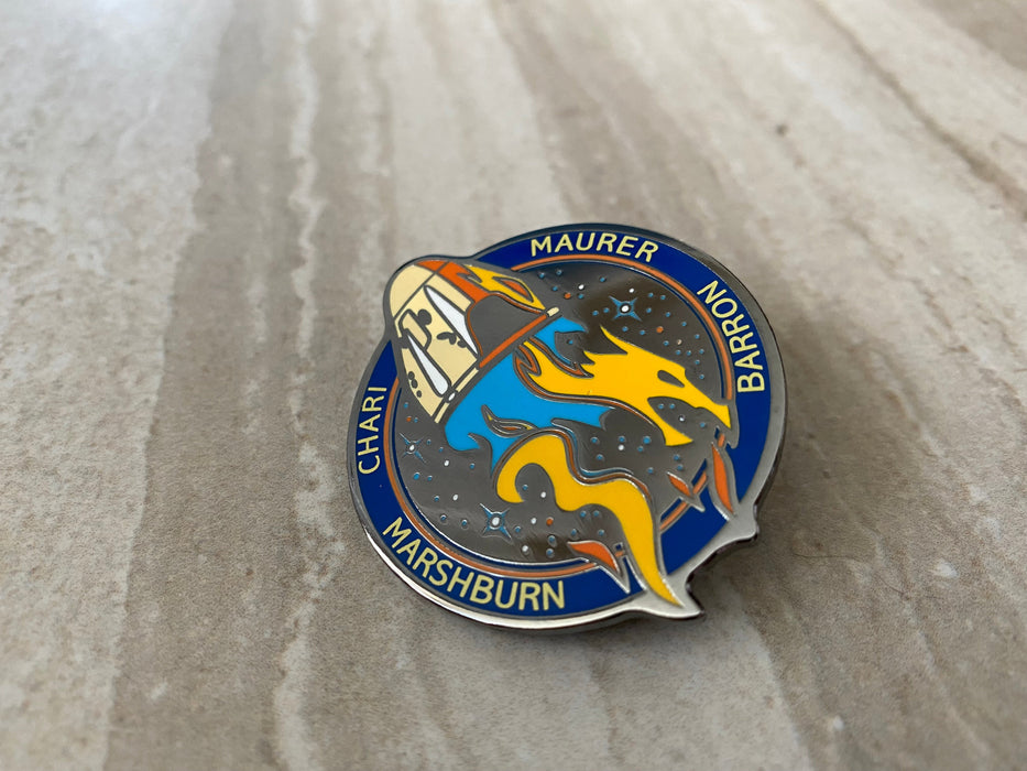 NASA Crew-3 USCV-3 Mission Patch Hard Enamel Pin - for just $11.95! 