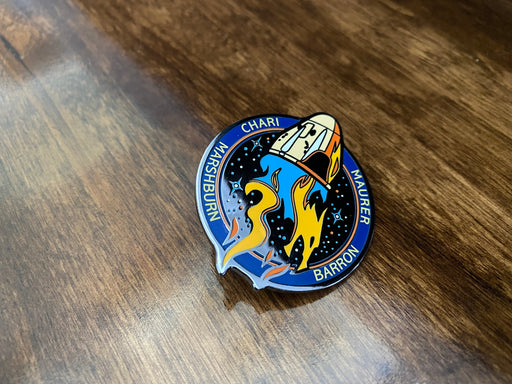 NASA Crew-3 USCV-3 Mission Patch Hard Enamel Pin - for just $11.95! 