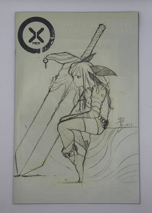 X-Men #27 Magik Peach Momoko NYCC 2023 Exclusive SKETCH Var  [IN STOCK] - for just $75! 