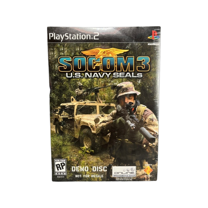 SOCOM 3: U.S. Navy SEALs [Demo Disc] (Playstation 2) - Premium Video Games - Just $3.99! Shop now at Retro Gaming of Denver