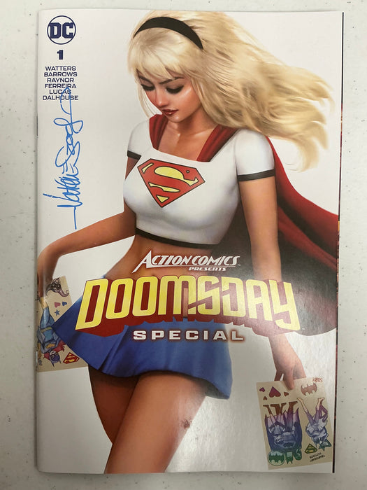 [Signed by Nathan Szerdy] ACTION COMICS PRESENTS DOOMSDAY SPECIAL #1 NATHAN SZERDY EXCLUSIVE - for just $20! 
